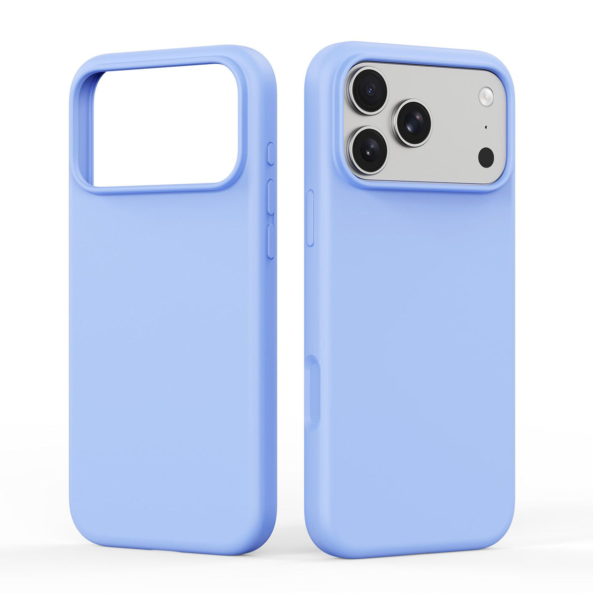 Husa DUX Ducis Piel Liquid Silicone Compatible cu Magsafe pentru iPhone 18 Pro Max/17 Pro Max Albastru deschis