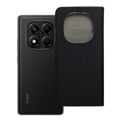 Husa Sensitive Book Flip pentru Xiaomi Redmi Note 14 PRO 4G Negru