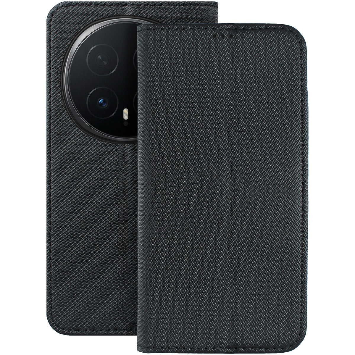 Husa Smart Magnet pentru Honor Magic 8 Pro Negru