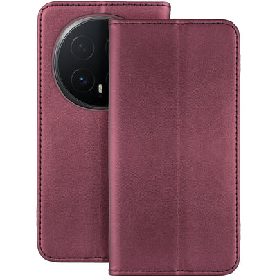Husa Smart Magnet pentru Honor Magic 8 Pro Burgundy