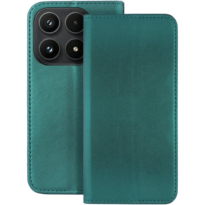 Husa Smart Magnet pentru Xiaomi 17 Verde inchis