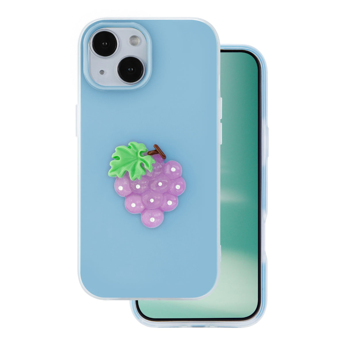 Husa Fruit 2in1 pentru iPhone 14 6,1" Albastru