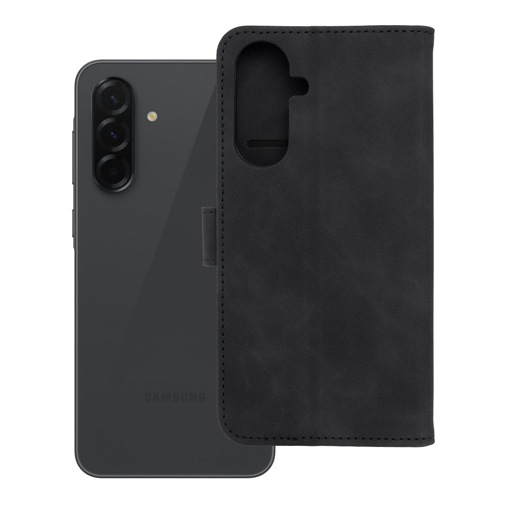 Husa Tender Book Flip pentru Samsung A36 5G Negru