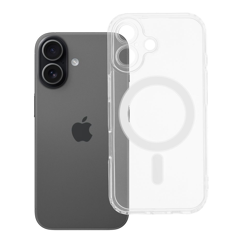 Husa Transparent Mag pentru iPhone 17 Zgodny Compatible cu (Camera Protection) Transparent