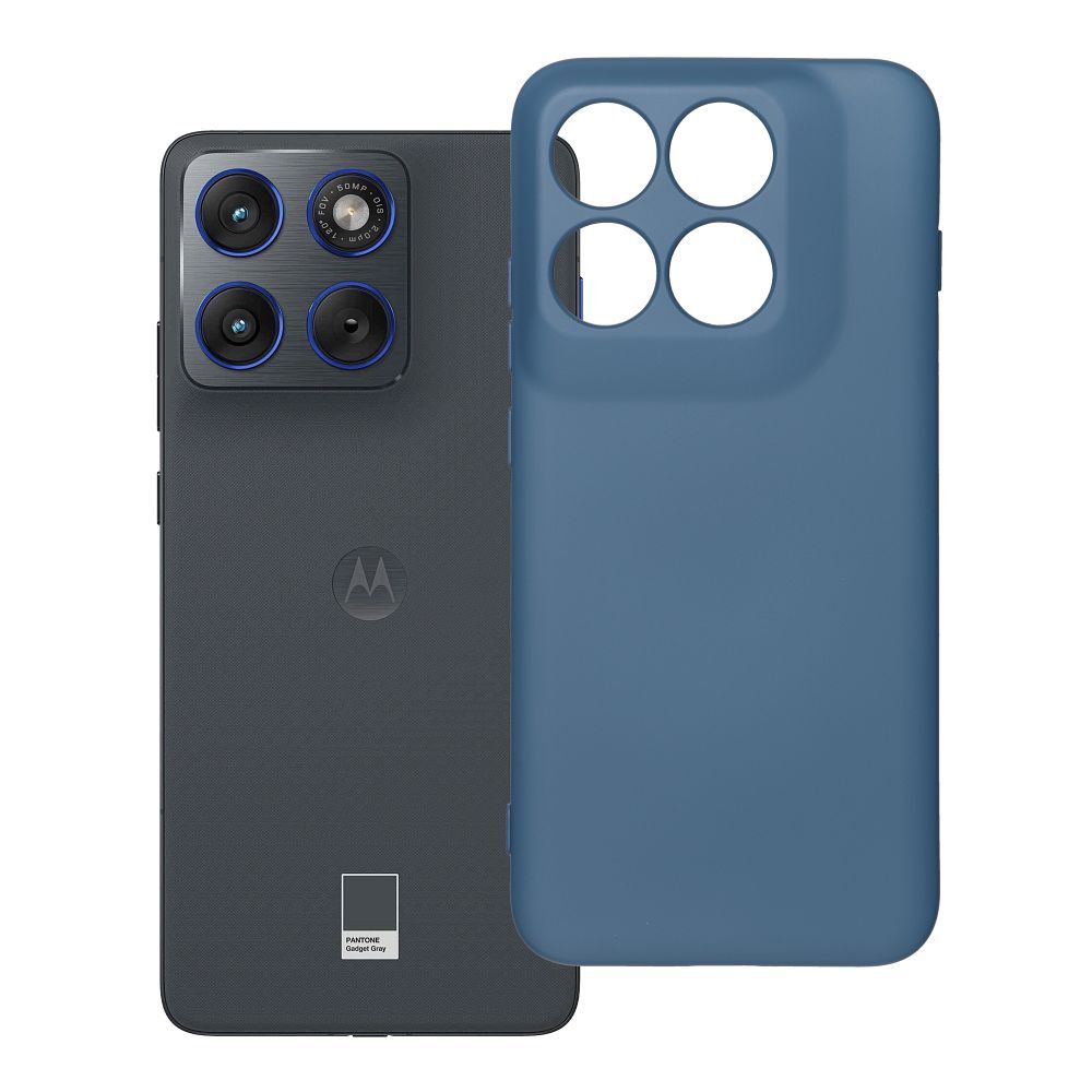 Husa Silicone pentru Motorola Edge 70 Pro 5G Albastru