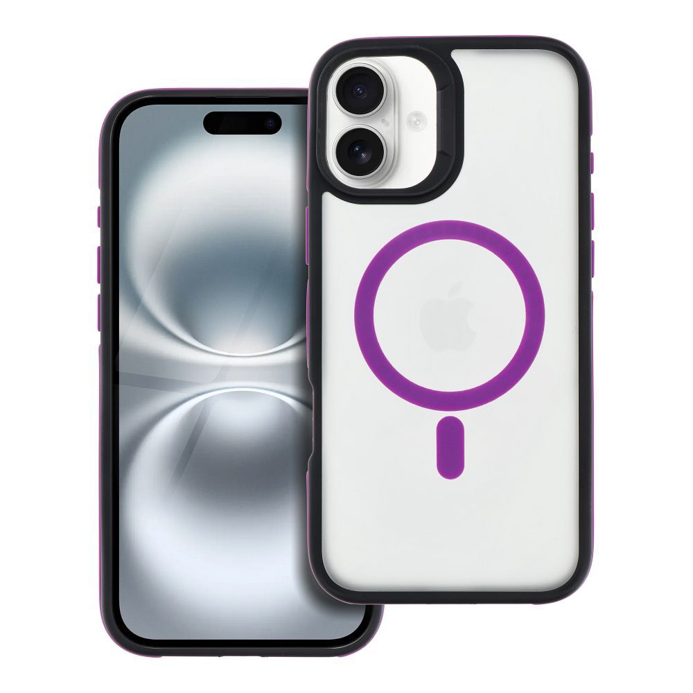 Husa Neo pentru iPhone 16 Plus Compatible cu Magsafe Mov