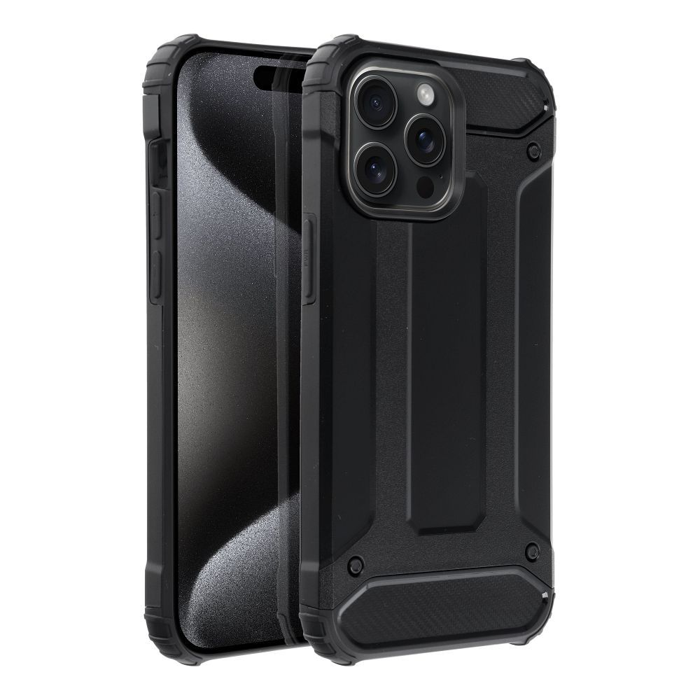 Husa Armor pentru iPhone 15 PRO MAX Negru