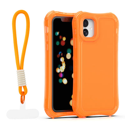 Husa Safepop cu Curea pentru iPhone 11 Portocaliu