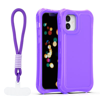 Husa Safepop cu Curea pentru iPhone 12 / 12 Pro 6,1" Mov