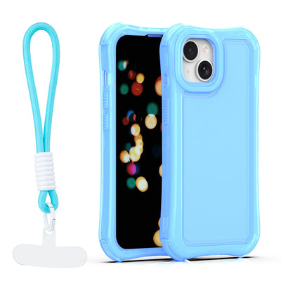 Husa Safepop cu Curea pentru iPhone 14 6,1" Albastru