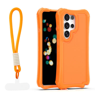 Husa Safepop cu Curea pentru Samsung Galaxy S26 Ultra Portocaliu