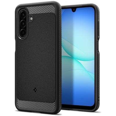 Husa Spigen Rugged Armor Galaxy A17 4g / 5g mat Negru