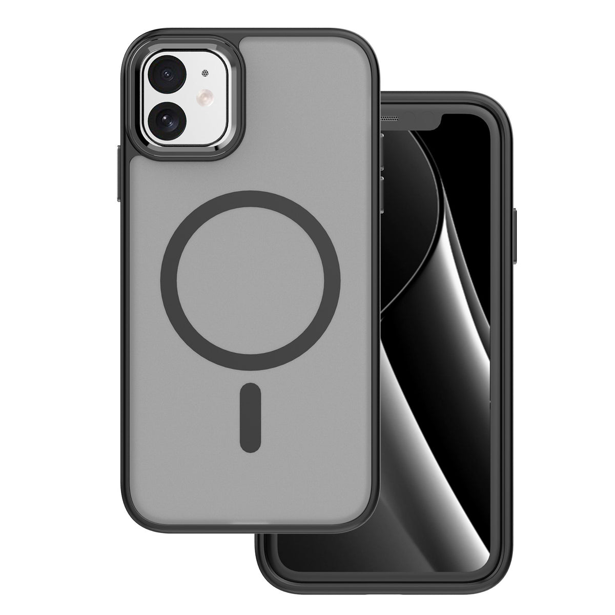 Husa Frozen Mag pentru iPhone 11 Negru