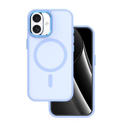 Husa Frozen Mag pentru iPhone 16 6,1" Albastru deschis