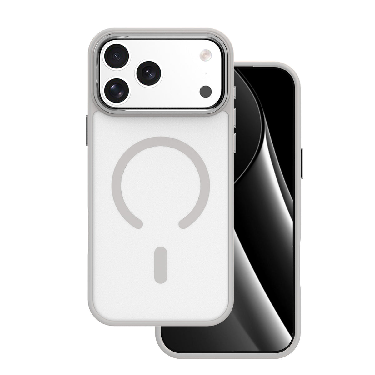 Husa Frozen Mag pentru iPhone 17 6,3" / 18 6,3" Gri