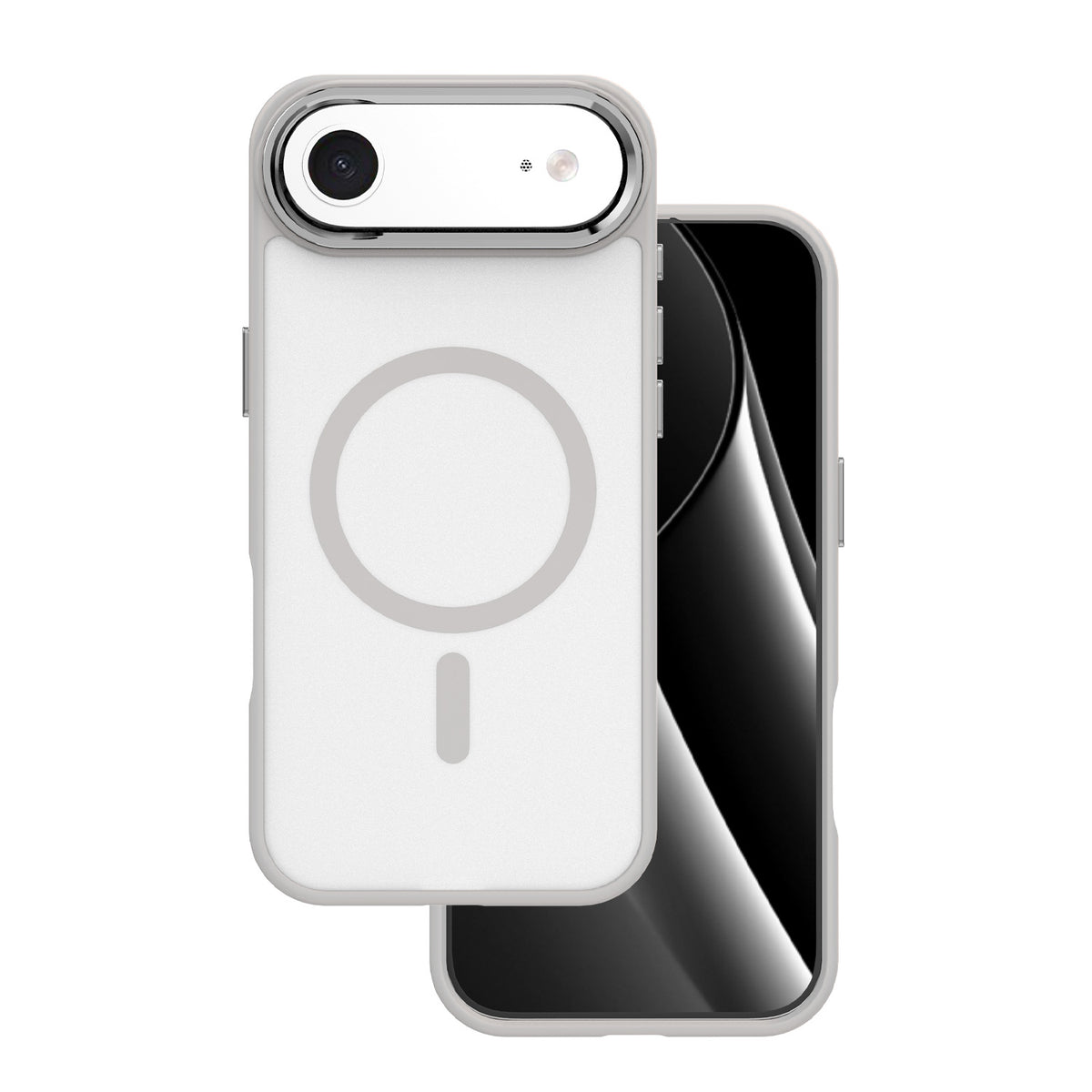 Husa Frozen Mag pentru iPhone 17 Air 6,6" Gri