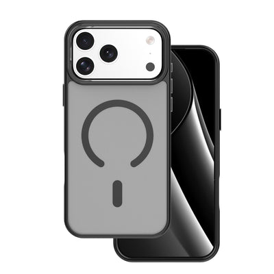 Husa Frozen Mag pentru iPhone 17 Pro 6,3" / 18 Pro 6,3" Negru Open Ring