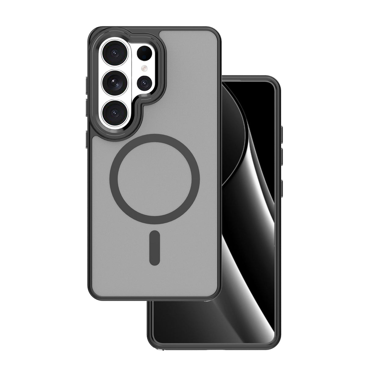 Husa Frozen Mag pentru Samsung Galaxy S26 Ultra Negru