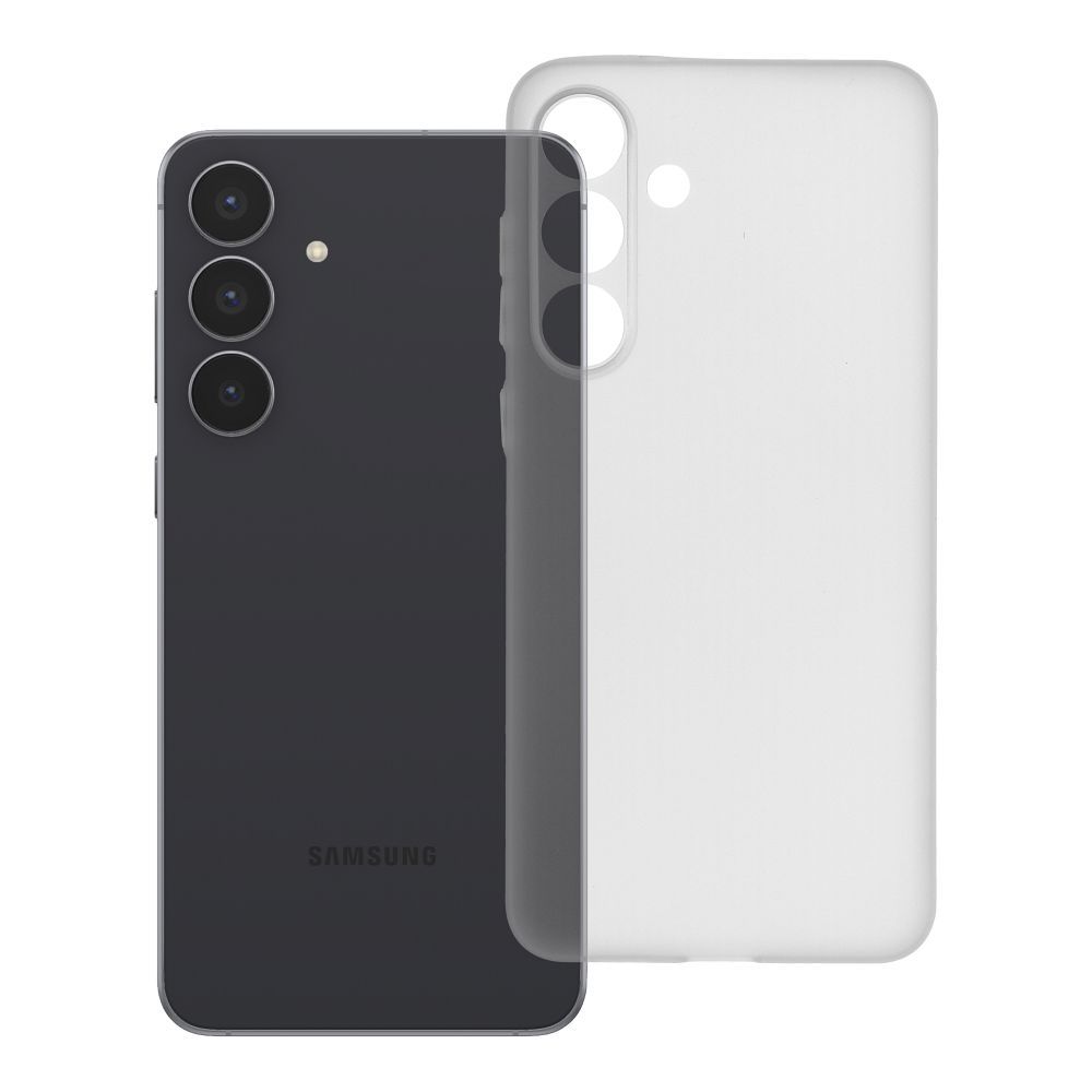 Husa Ultrathin Matt pentru Samsung S25 FE Transparent