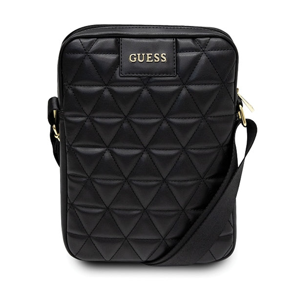Husa tableta Guess Quilted 10" Tablet Bag - Negru