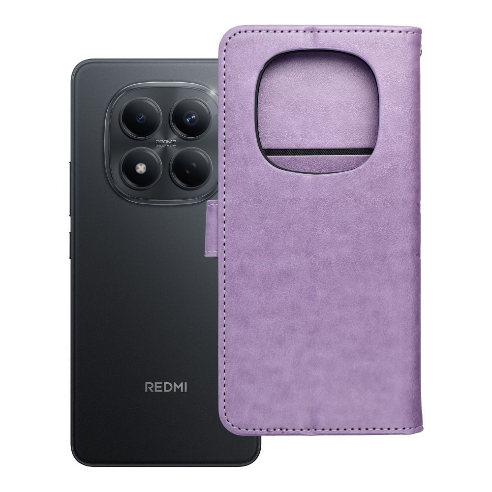 Husa Mezzo Book Flip pentru Xiaomi Redmi Note 14 PRO 4G Mandala Violet