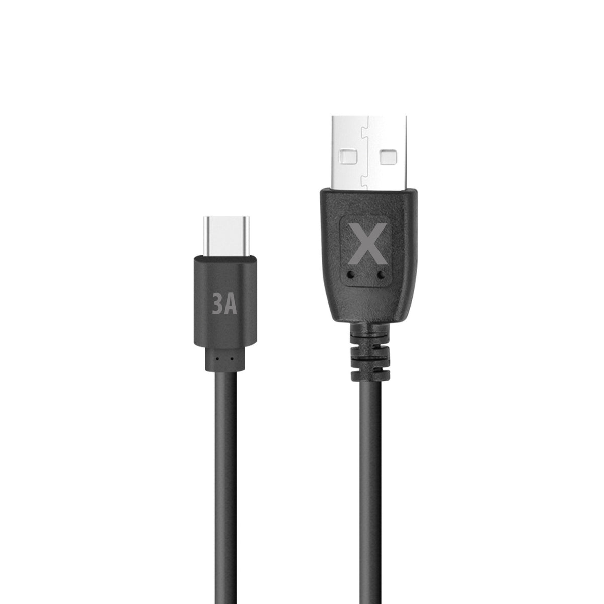 Cablu Maxlife USB - Usb-c 0,5 M 3A Negru