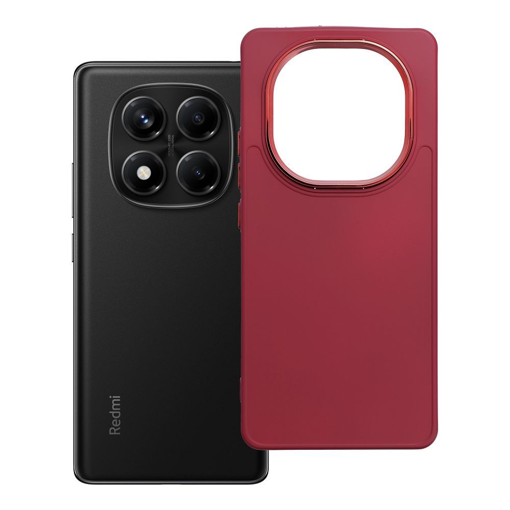 Husa Frame pentru Xiaomi Redmi Note 14 PRO 4G Magenta