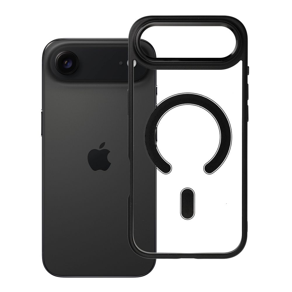 Husa Color Edge Mag pentru iPhone 17 AIR Compatible cu Magsafe Negru