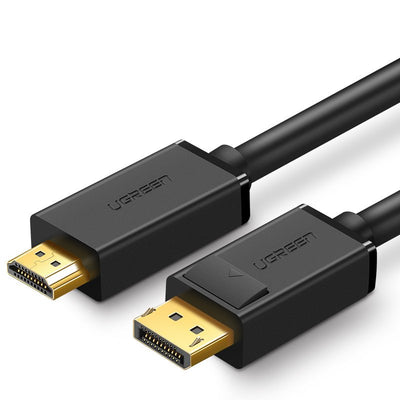 Cablu Ugreen Unidirectional Displayport To Hdmi 4K 30Hz 32 AWG 1.5m Negru (Dp101 10239)