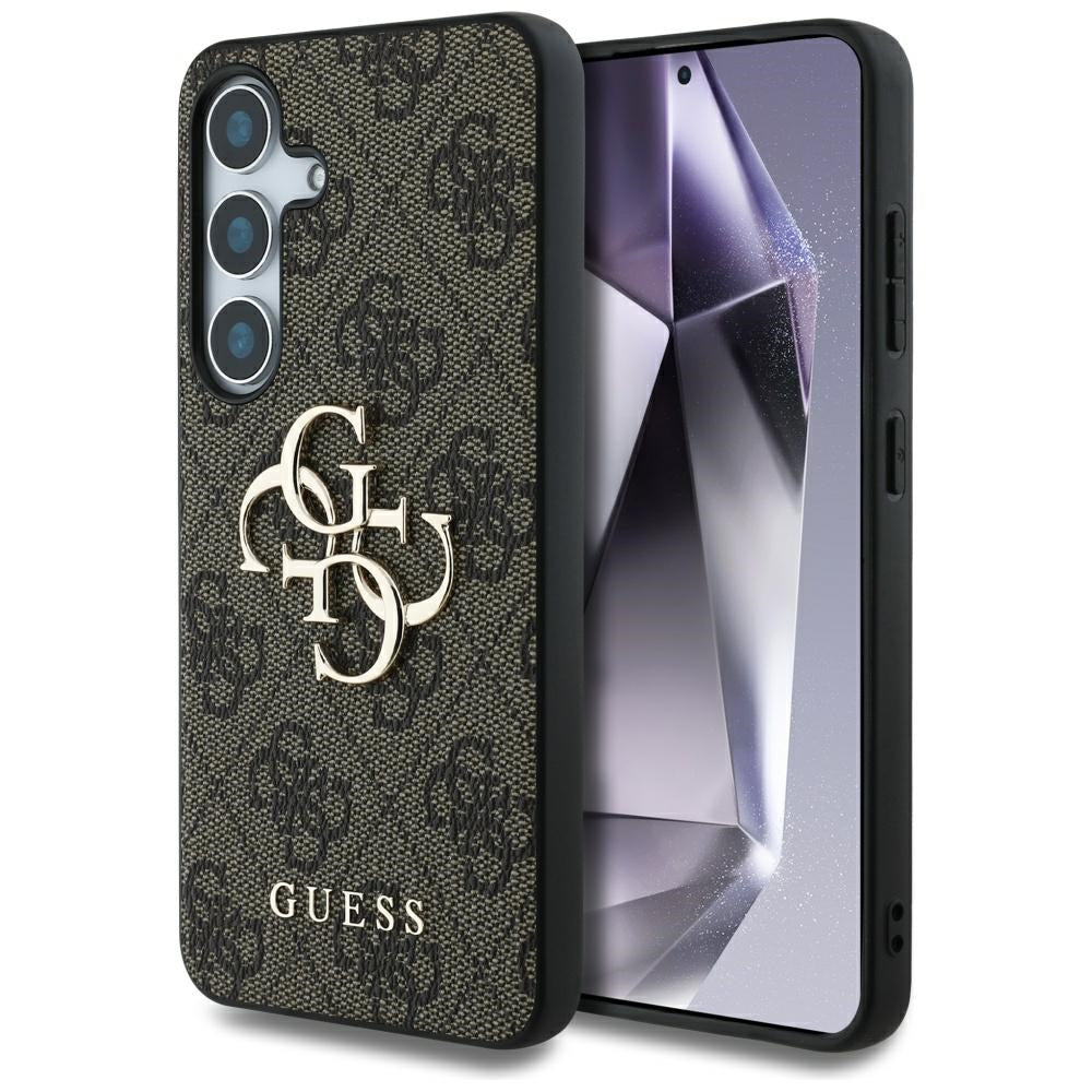Husa Guess Big 4G Logo Classic Logo pentru Samsung Galaxy S25+ Maro