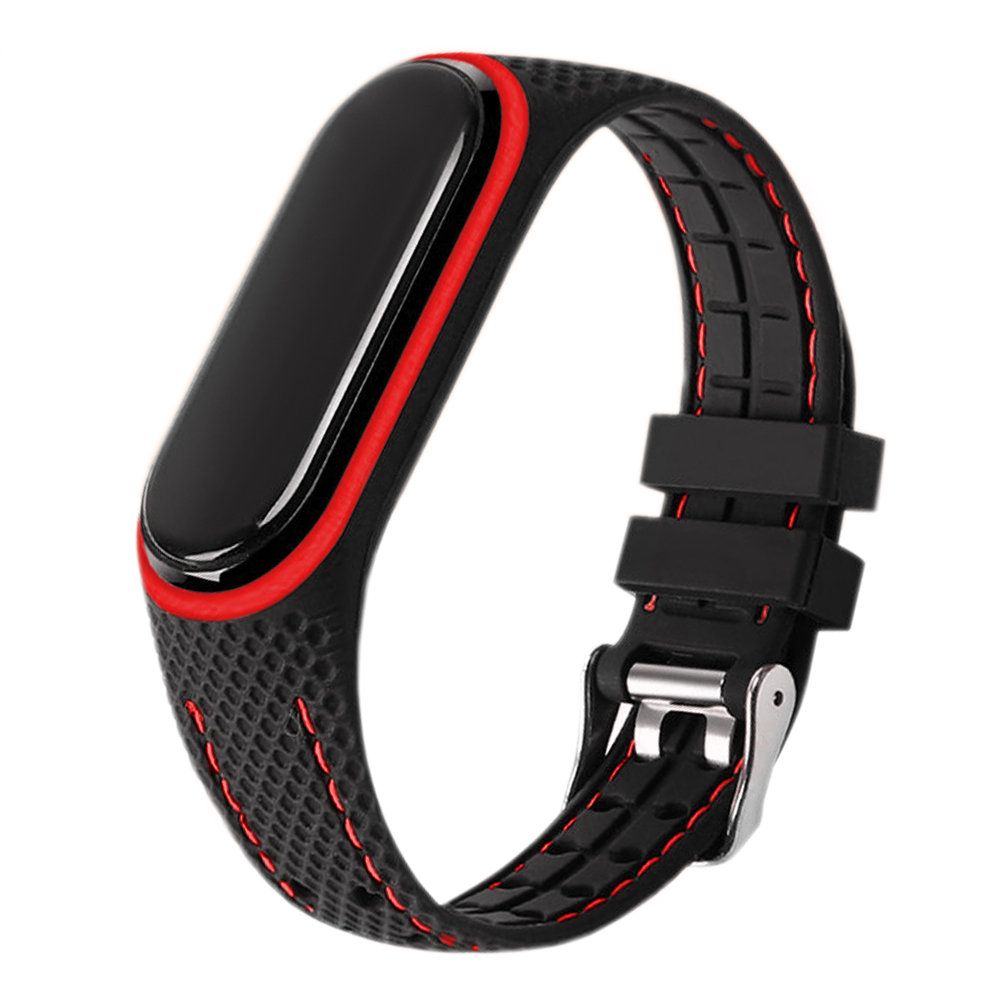Curea Elastomer Lifestyle pentru Xiaomi Mi Band 5 / 6 Balck (04)