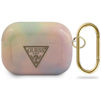 Husa Guess Guacaptpumcgg01 AirPods Pro Cover Roz/Roz Tie & Dye Collection