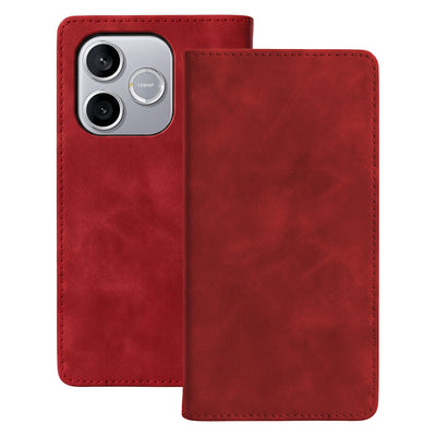 Husa Smart Suede pentru Honor 600 Lite Maroon