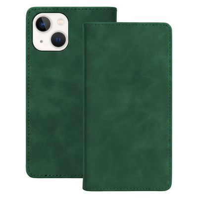 Husa Smart Suede pentru iPhone 13 6,1" Verde