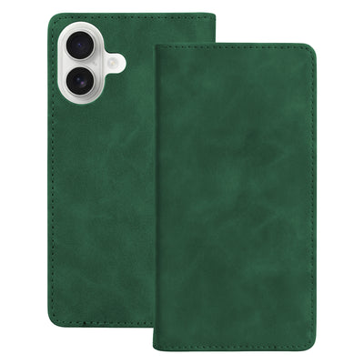 Husa Smart Suede pentru iPhone 17 6,3" Verde