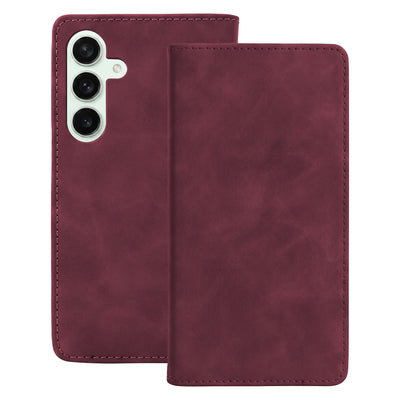 Husa Smart Suede pentru Samsung Galaxy S24 Maroon