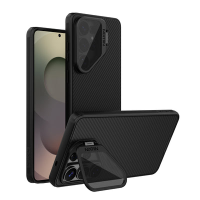 Husa Nillkin Camshield Prop Magnetic (lentila Version) pentru Samsung Galaxy S26 Ultra Negru