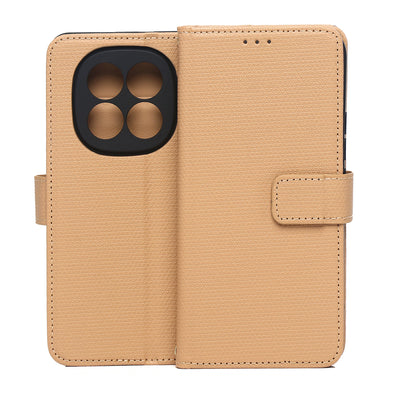 Husa Smart Triangle pentru Xiaomi Redmi Note 15 5G Maro