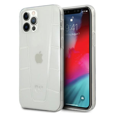 Husa Mercedes Line pentru iPhone 12 Pro Max - Transparent