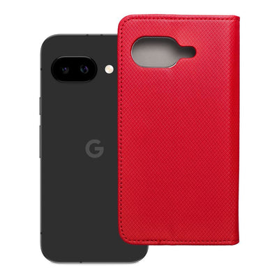 Husa Smart Book pentru Google Pixel 9a Rosu