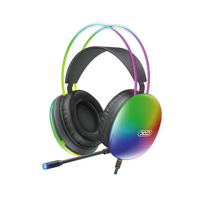 Casti XO Wired Ge11 Jack 3,5mm - Usb-a Negru RGB Microphone