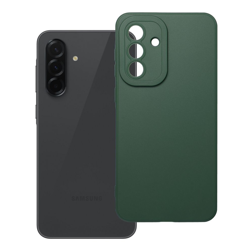 Husa Matt 2.0 pentru Samsung A36 5G Verde inchis