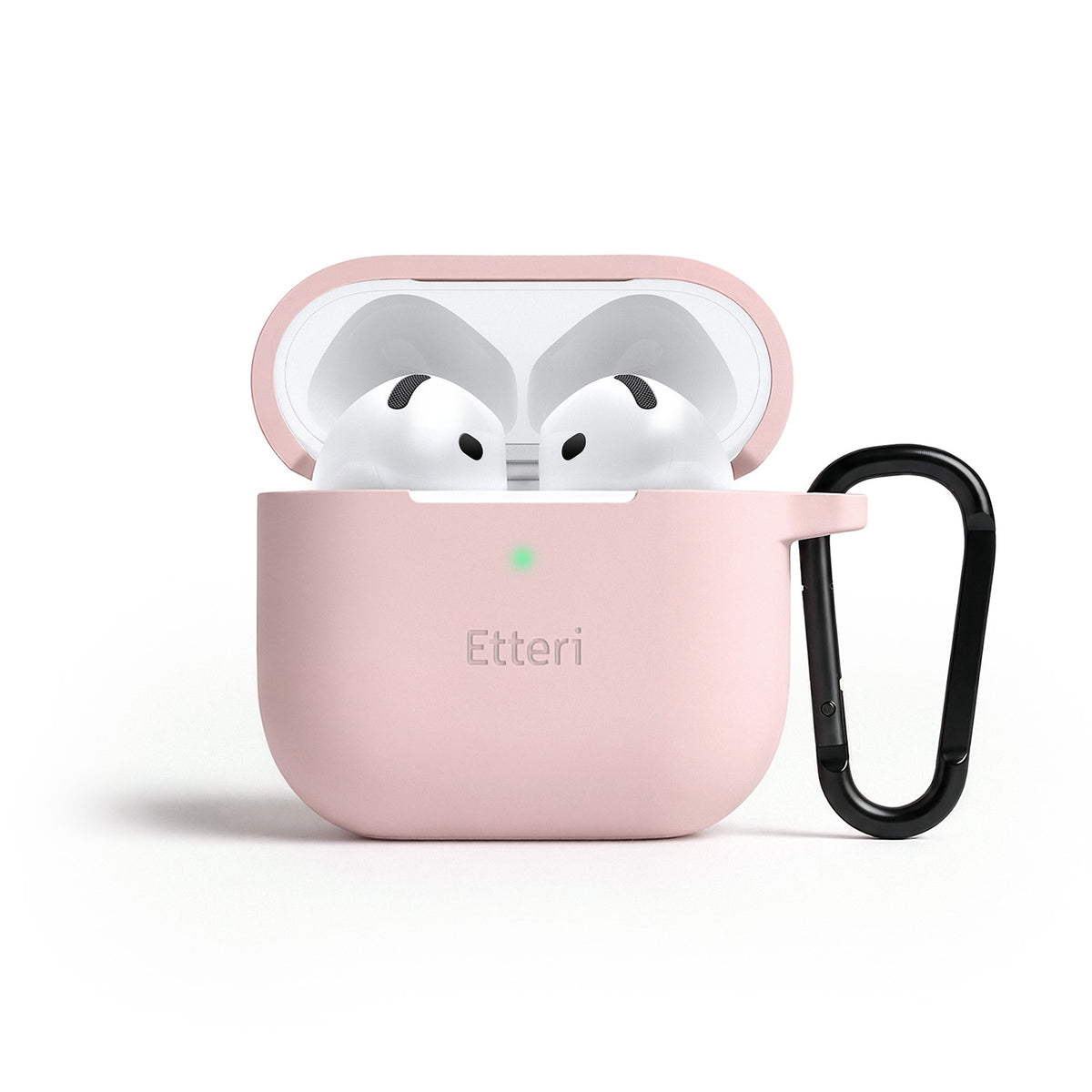 Husa Etteri Silicone pentru AirPods 4 Roz deschis