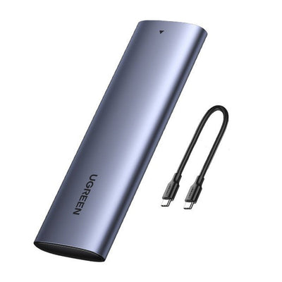 Cablu Ugreen M.2 SSD Bay USB 3.2 Gen 2 Drive (Superspeed USB 10 Gbps) + USB Type C 0.5m Gri (Cm400 10902)