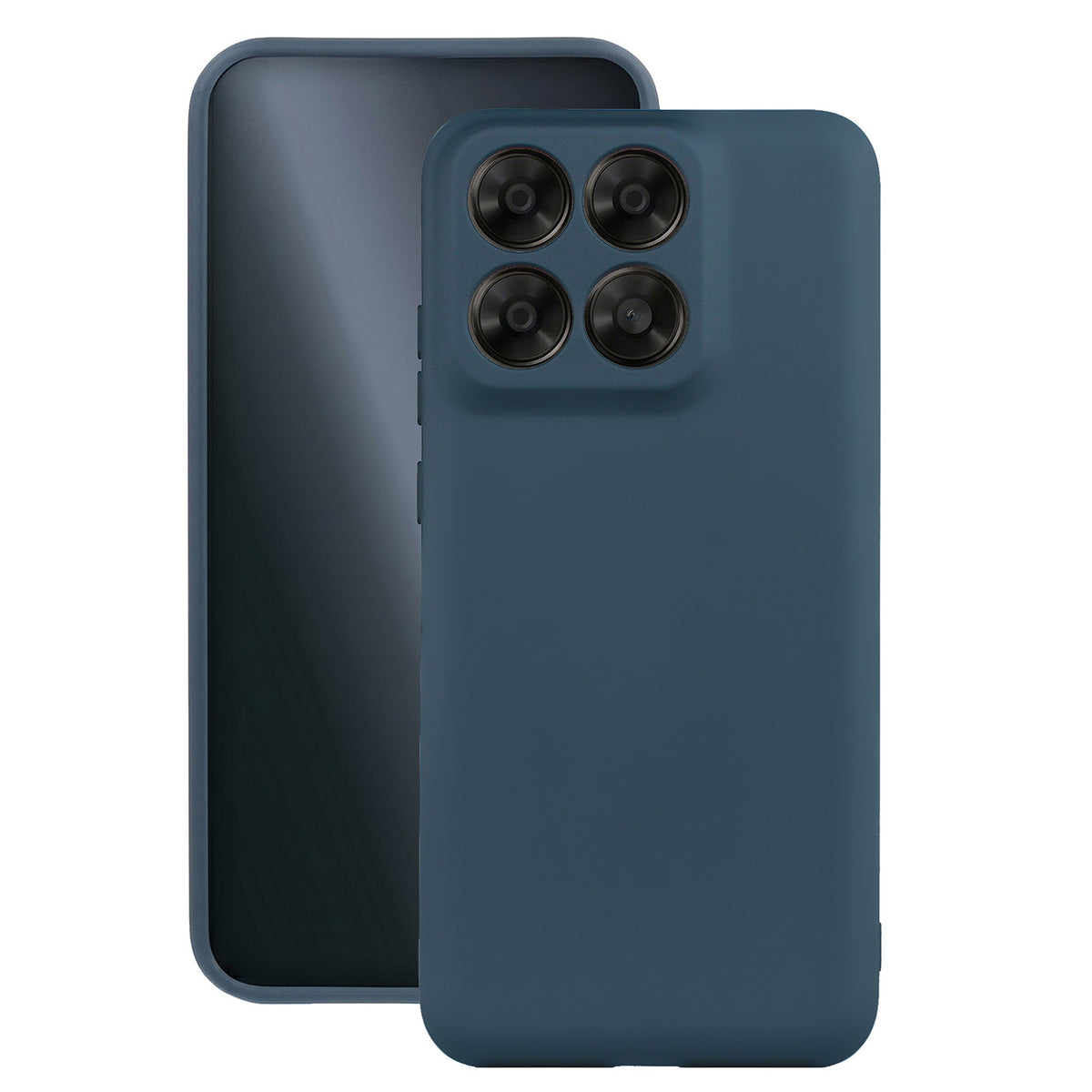 Husa Silicon pentru Motorola Edge 70 Fusion Albastru inchis