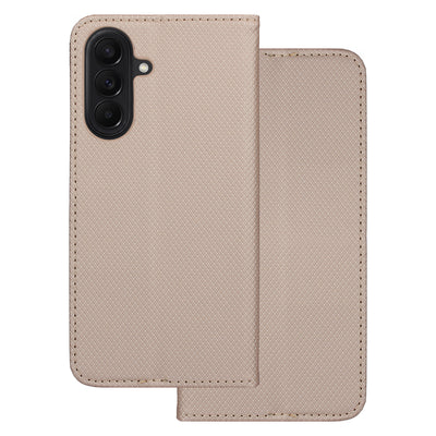Husa Smart Magnet pentru Samsung Galaxy A27 5G Auriu