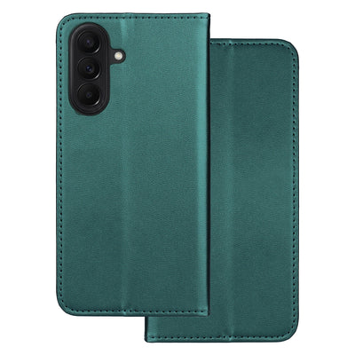 Husa Smart Magnet pentru Samsung Galaxy A27 5G Verde inchis
