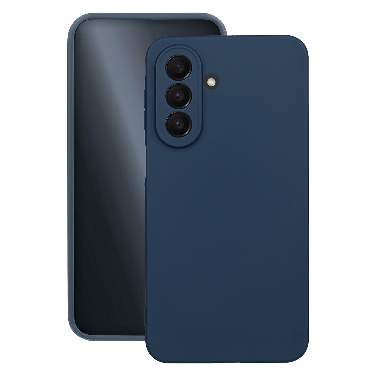 Husa Matt TPU pentru Samsung Galaxy A27 5G Albastru inchis