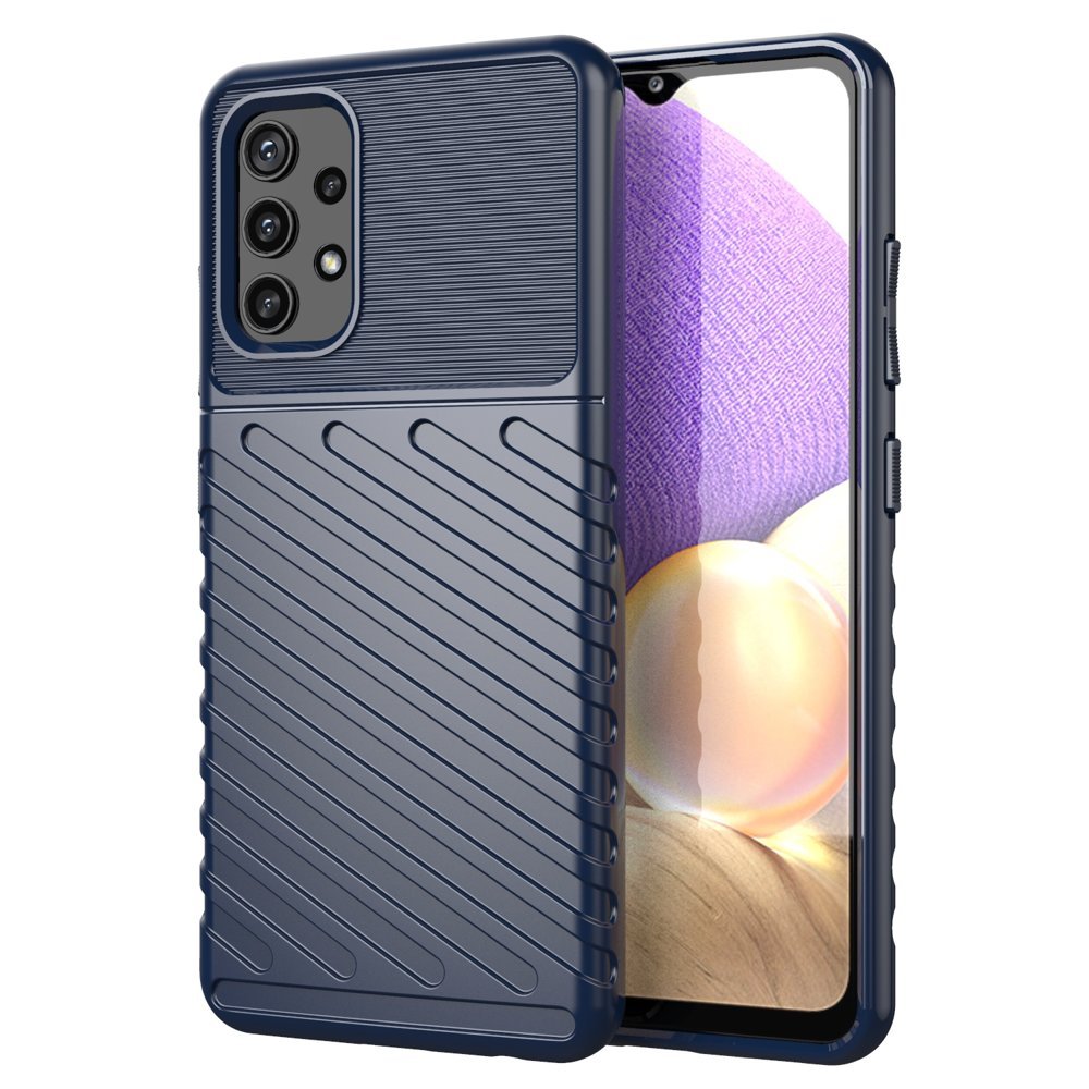 Husa Thunder Flexible Tough Rugged TPU pentru Nokia 5.4 Albastru