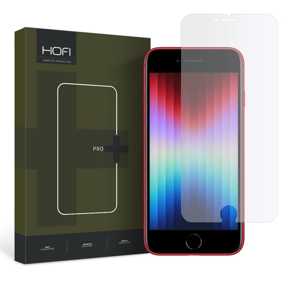 Folie sticla Hofi Pro+ iPhone 7 / 8 / SE 2020 / 2022 Transparent